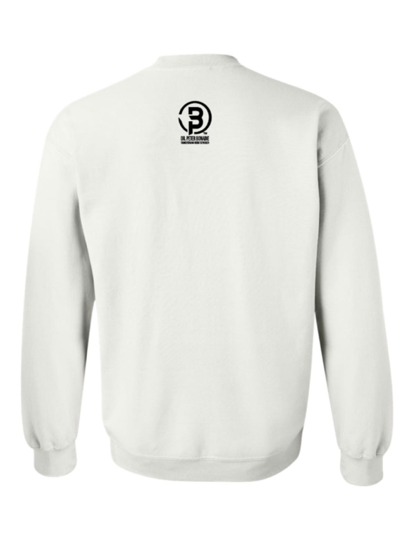 IPS-Gildan White Sweatshirt style 18000 - Image 3